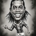 Caricatura do Ronaldinho