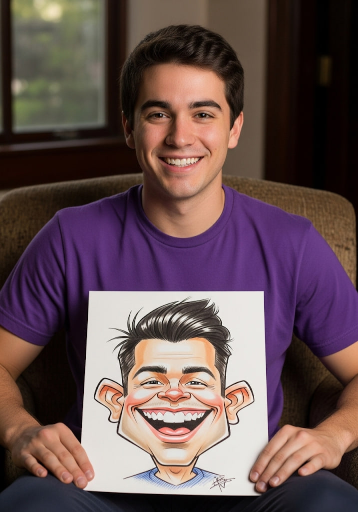 A Arte da Caricatura e a Captura da Alegria