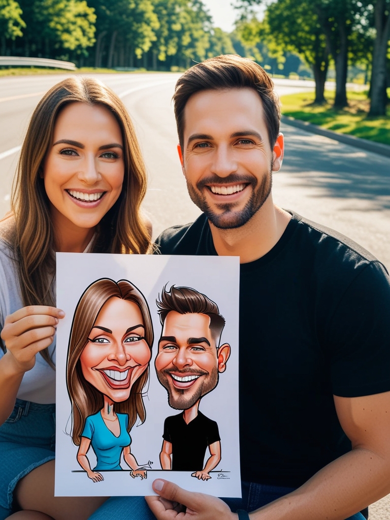 Como Capturar a Essência de um Casal em Desenho