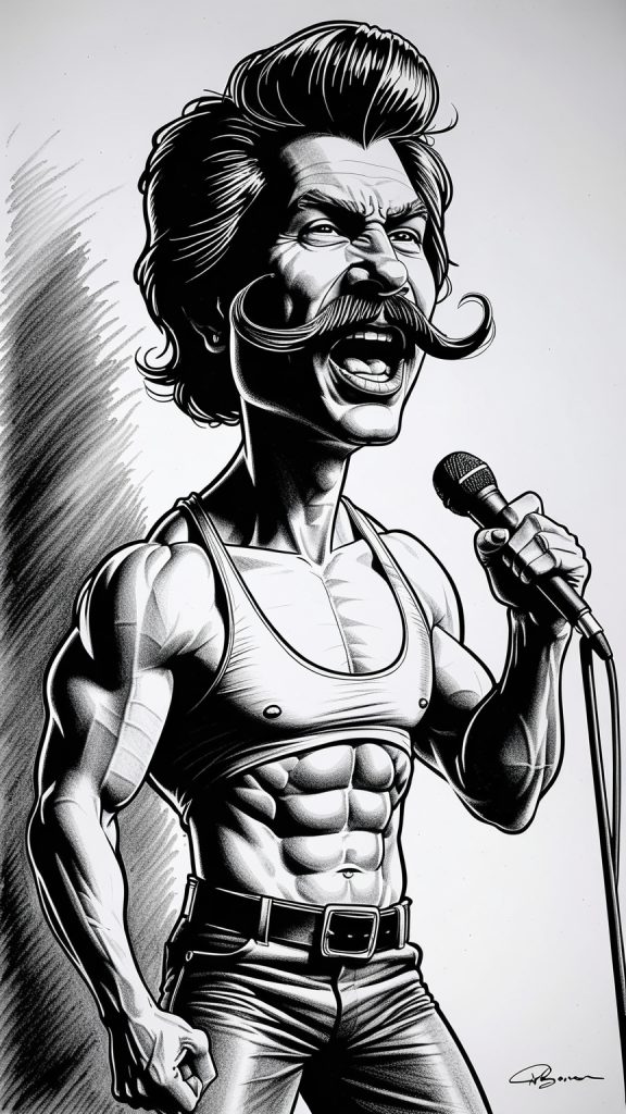 A Arte da Caricatura em P&B