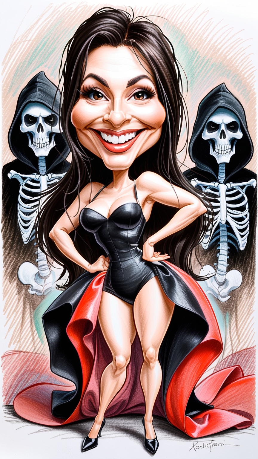 Caricaturas em Giz Pastel