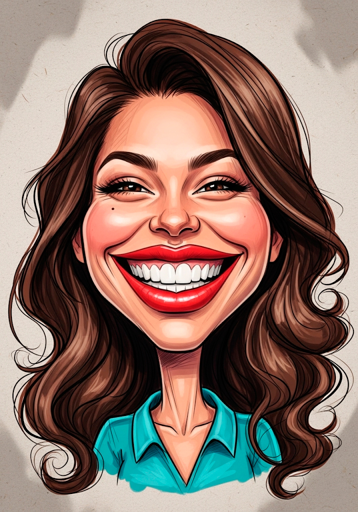 O Sorriso Caricatural