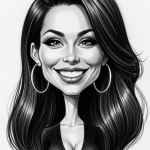 Caricatura Preto e Branco