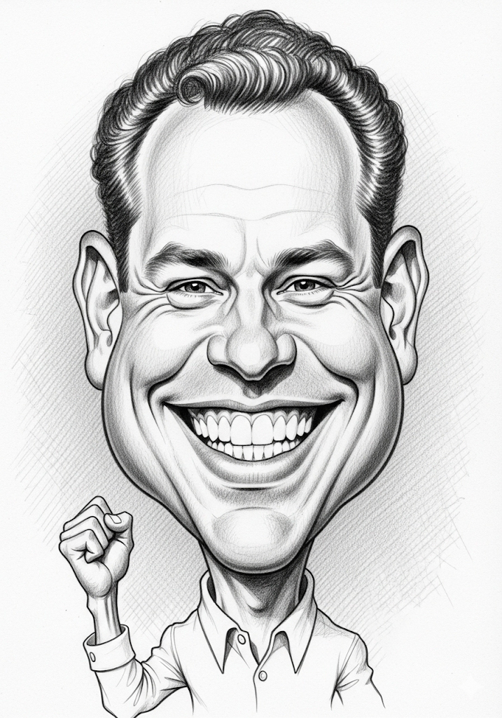 charge cartum e caricatura