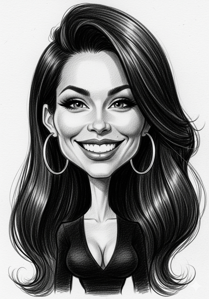 Caricatura Preto e Branco