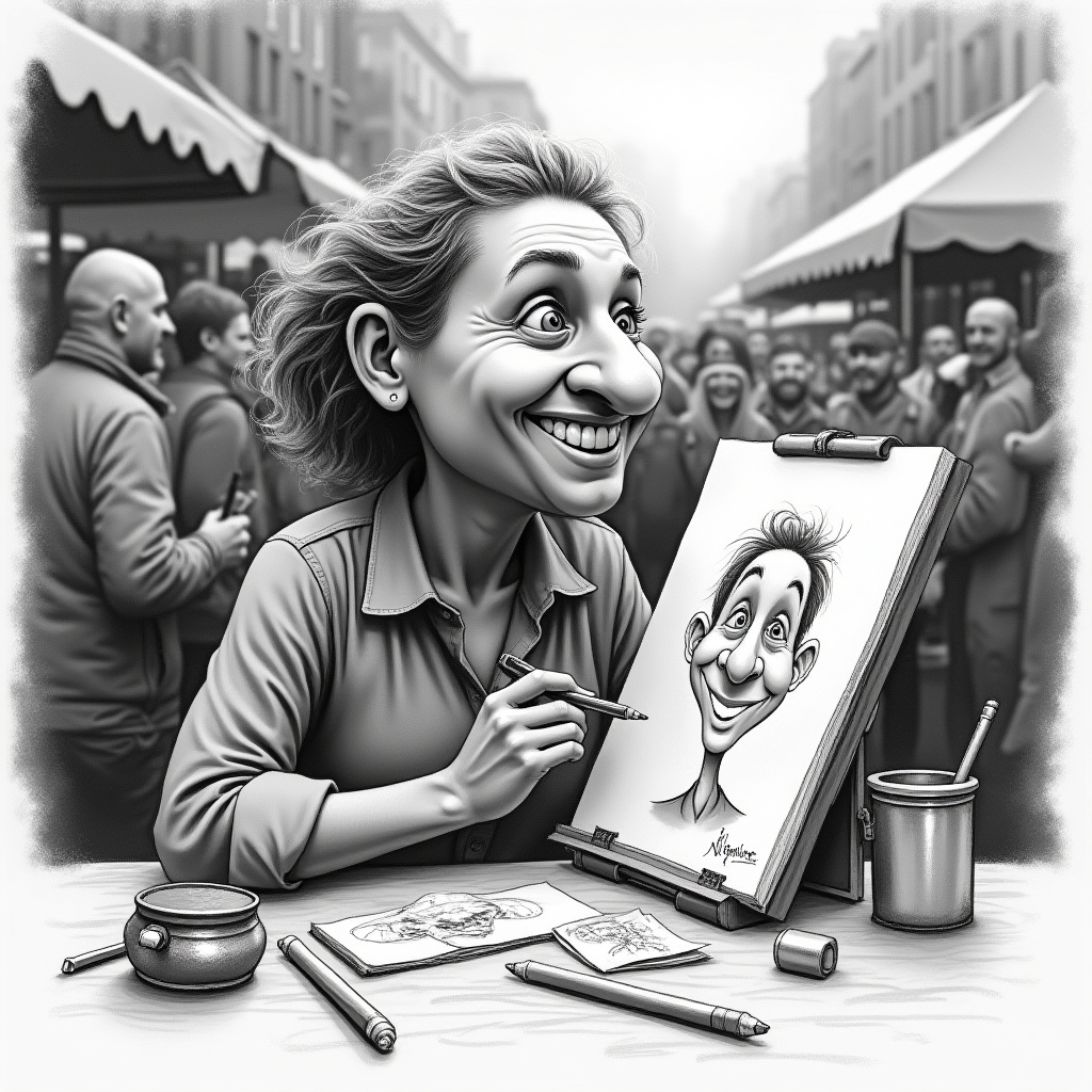 O Poder da Caricatura Rápida