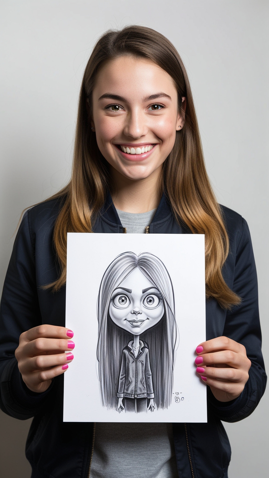 Caricatura em Grafite