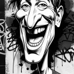 Caricatura Estilo Grafite