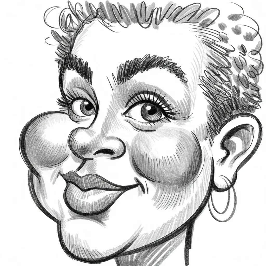 Caricatura em Grafite